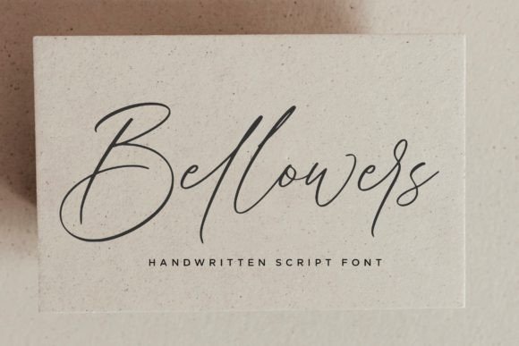 Bellowers Font — Bold Typography for Standout Designs