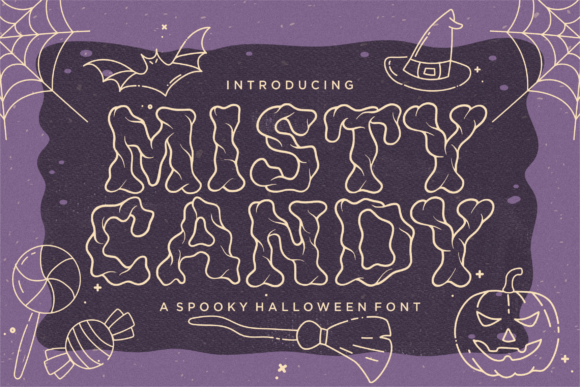 Misty Candy Font — Spooky Fun for Every Design