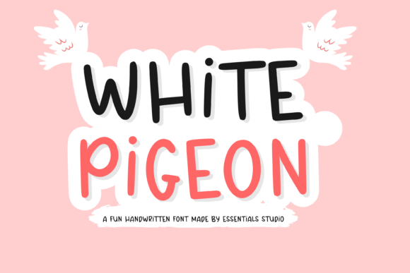 White Pigeon – A Fun Handwritten Font Worth Your Attention